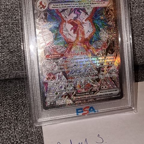 Charizard PSA 10 SIR Obsidian Flames