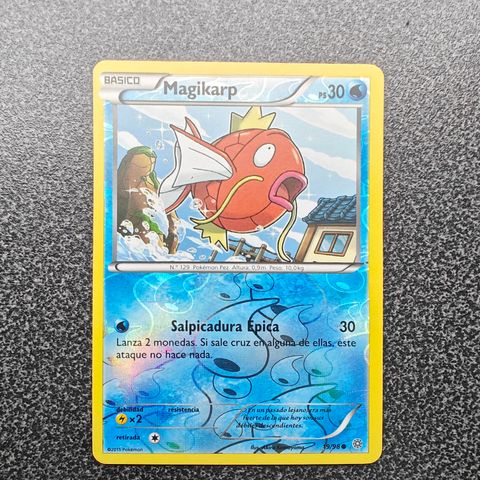 19/98 Magikarp reverse holo SPANSK - Pokémon XY Ancient Origins