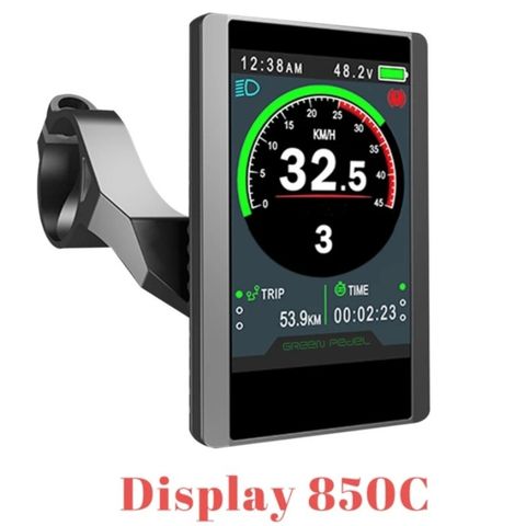 Elsykkel Tongsheng fargedisplay P850