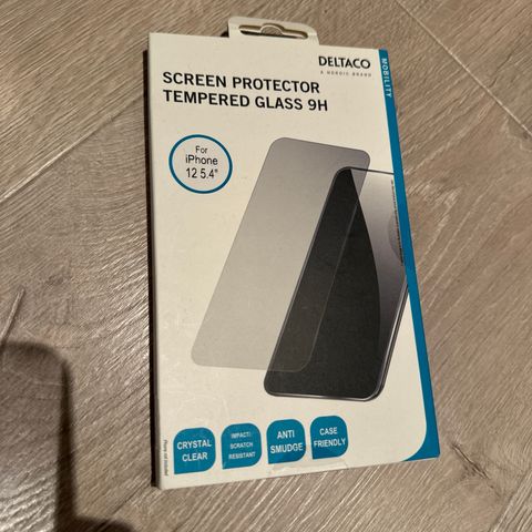 iPhone 12, Screen protector, tempered glass 9H