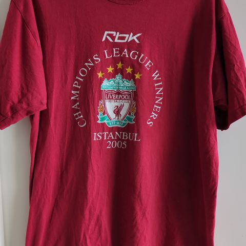 Liverpool t-shirt 2005 CL winner