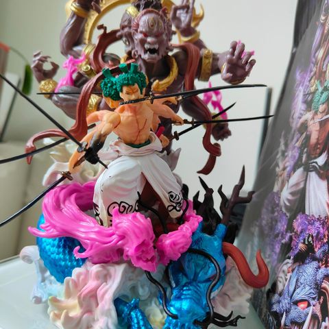 One Piece Figure, Roronoa Zoro Asura, Luffy