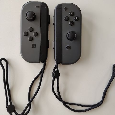 Grå joycons til Nintendo Switch