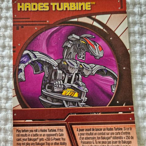 Bakugan samlekort Heads Turbine