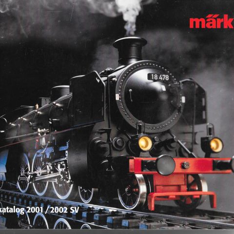 MÄRKLIN hovedkatalog 2001/2002