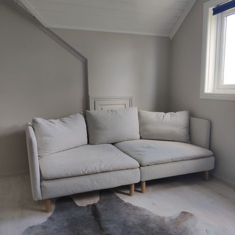 Søderhamn sofa moduler fra IKEA.