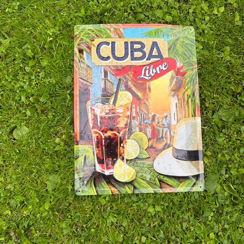 Cuba Libre Bilde (Metall)