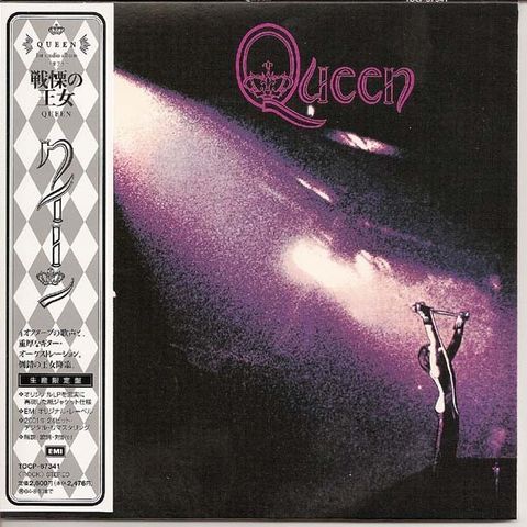 Queen - "Queen" Japansk mini-LP-sleeve CD m/obi - MINT!