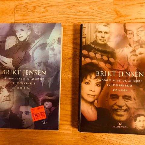 Brikt Jensen : På sporet av det 20. århundre. En litterær reise i 2 bind.