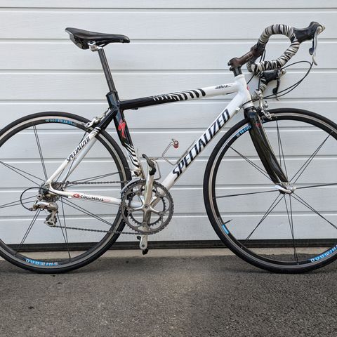 Landeveissykkel Specialized Allez Comp str 54 selges