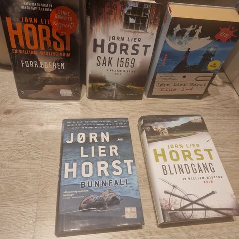 5 bøker av Jørn Lier horst