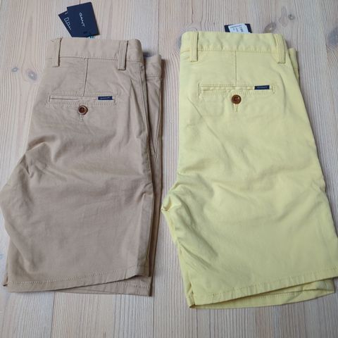 Str. 9-10 år Gant shorts chinos, ny med slip