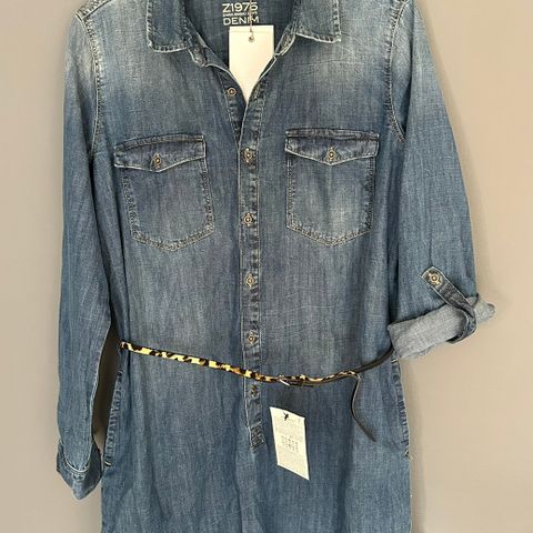 Zara denimkjole str. L. NY!