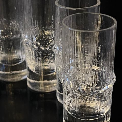 Finland, Iittala Niva - sju drammeglass, snapsglass