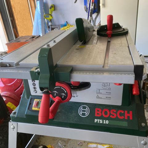 Byggsag Bosch PTS 10