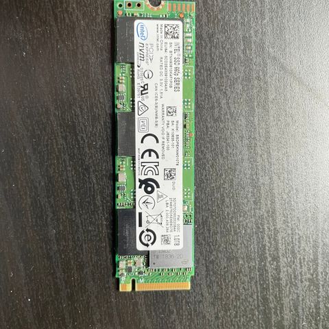 Intel 660p M.2 NVMe SSD, 1TB