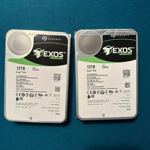 Seagate Exos X16 12TB SATA