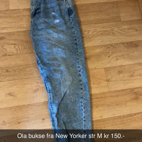 Ola bukse fra New Yorker str M