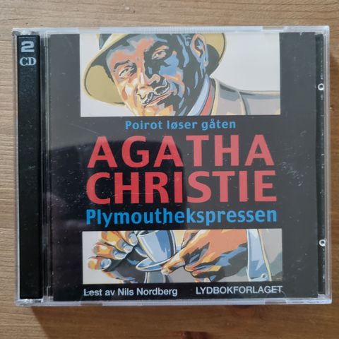 Lydbok Agatha Christie, lest av Nils Nordberg