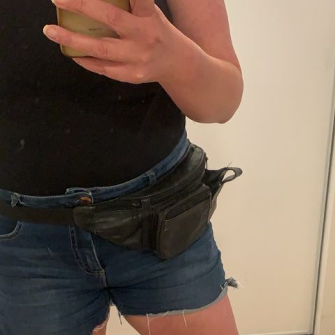 Vintage rumpetaske eller Fanny Pack om du vil