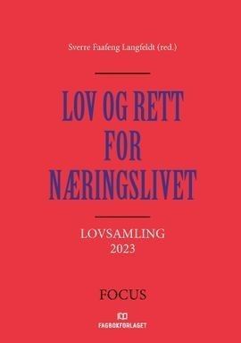 Lov og rett for næringslivet, lovsamling 2023