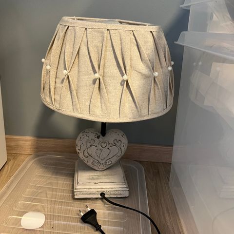 Nattbordslamper/bordlamper