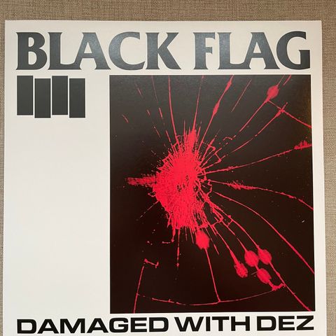 Black Flag – Damaged With Dez vinyl