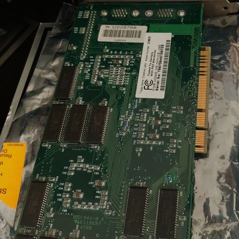 3dfx voodoo2 12MB PCI fra Creative - CT 6670 til salgs