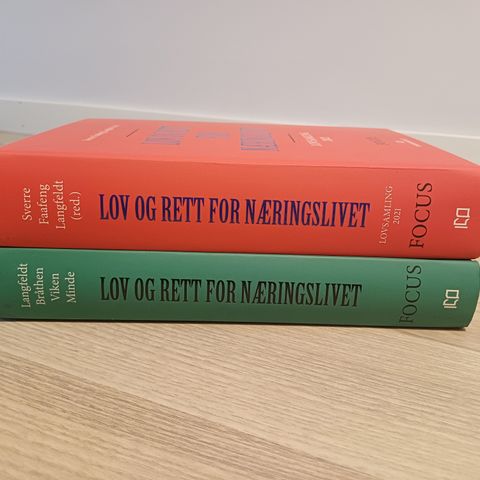 Lov og rett for næringslivet + lovsamling