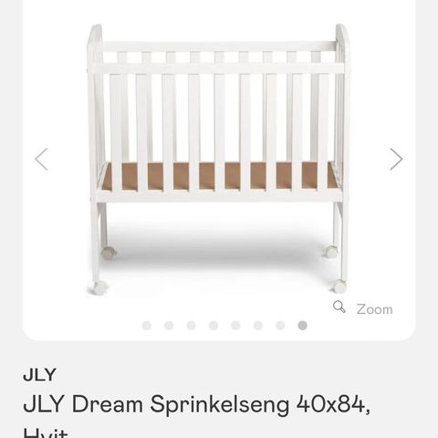 JLY Dream bedside crib