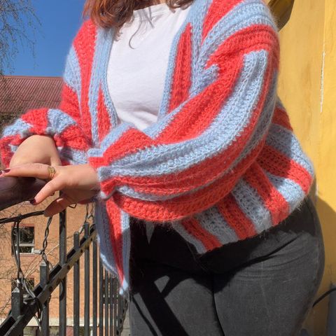 heklet cardigan