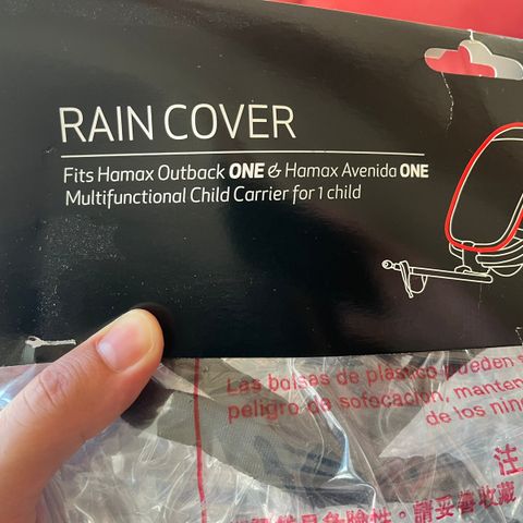 Rain cover, Hamax Outback One & Hamax Avenida One