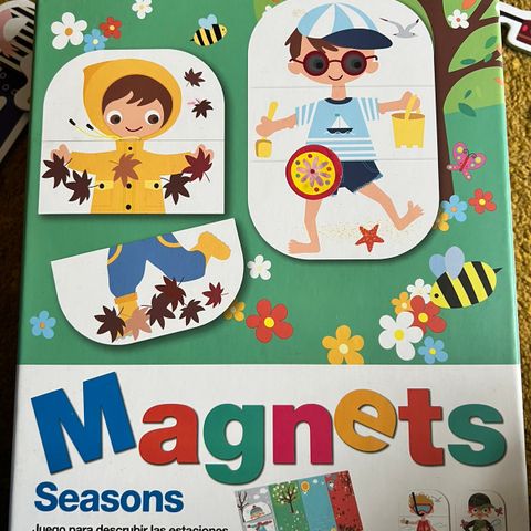 APLI Kids Magnets Seasons