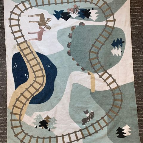 Edvin Kid's woodland rug 130x170 barneteppe