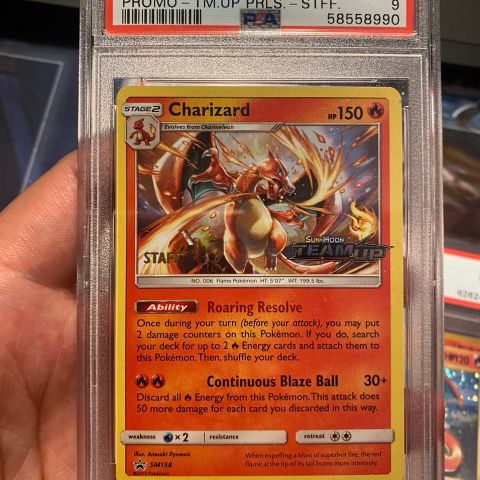 Pokemon charizards goldstars og diverse