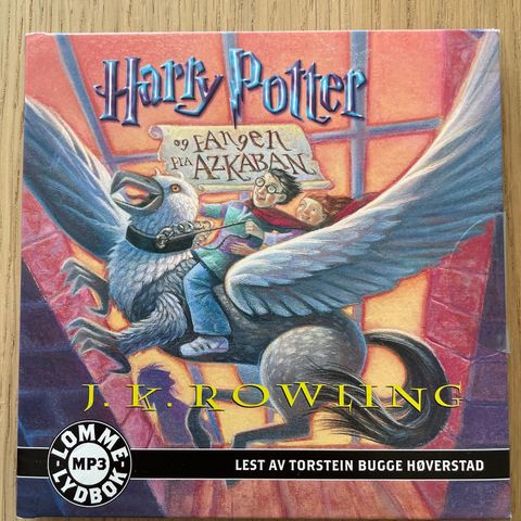 Harry Potter og fangen fra Azkaban lydbok på MP3-CD