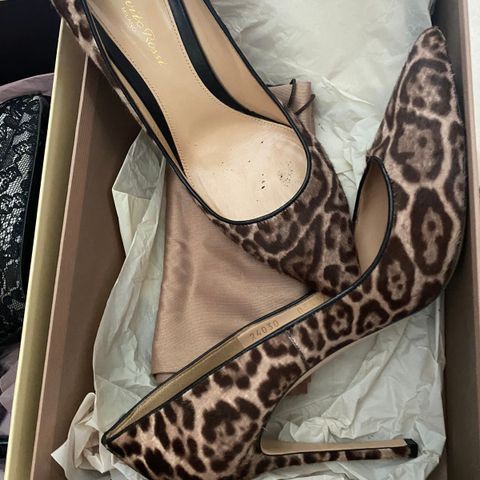 Leopard Gianvito Rossi stiletter str 40