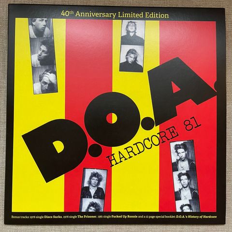 D.O.A. – Hardcore 81 Vinyl