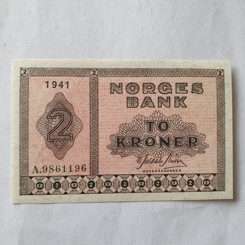 2 krone seddel 1941