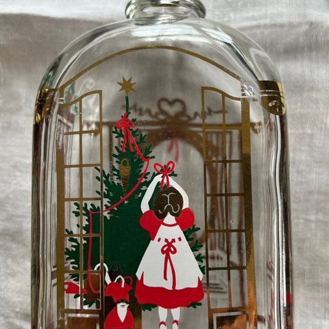 Holmegaard julekaraffel / kalenderkaraffel. Julekalender