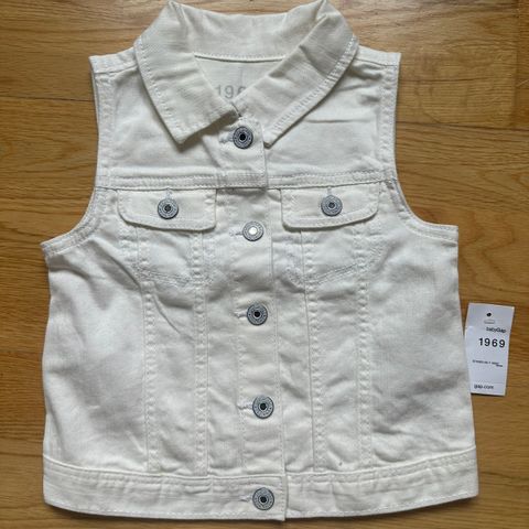 Baby Gap vest 3 år | hvit