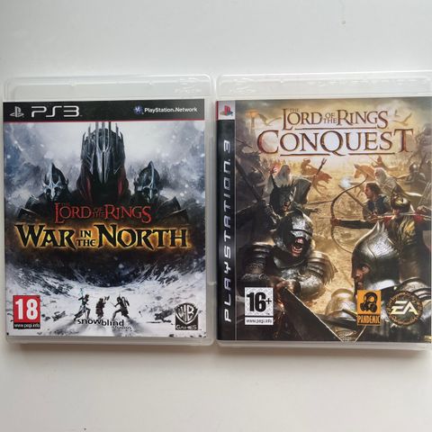 Ps3 spill The Lord of the rings War in the North / CONQUEST