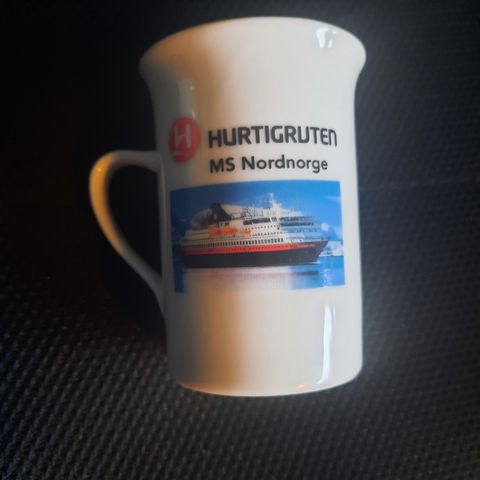 Kaffe krus Hurtigruten/MS Nordnorge