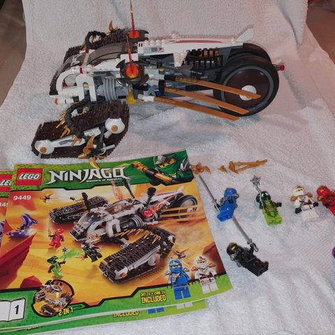 Lego ninjago 9449 ultra sonic raider