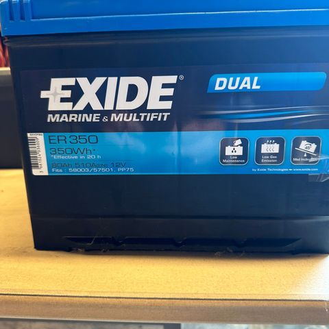 Exide batteri marine multifit