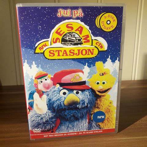 Jul på Sesam Stasjon -3 disk utgave
