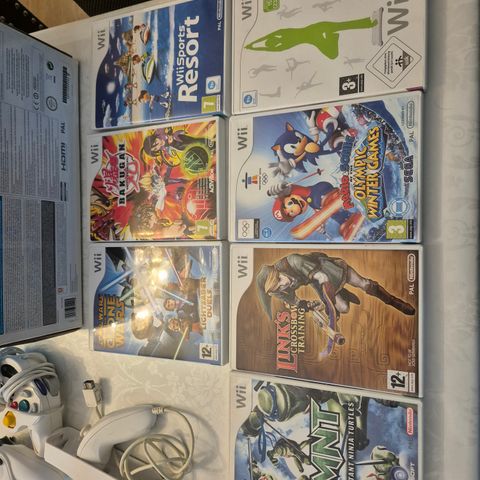 Nintendo wii med ubrukt Basic pack