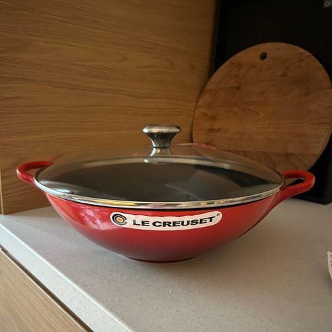 Le Creuset wokpan