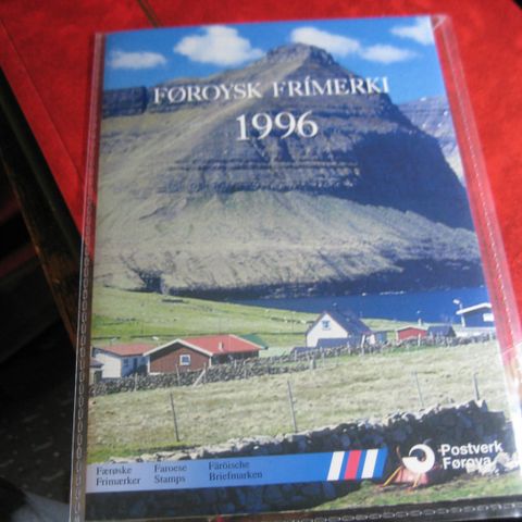 Færøyene Årssett 1996 postfrisk