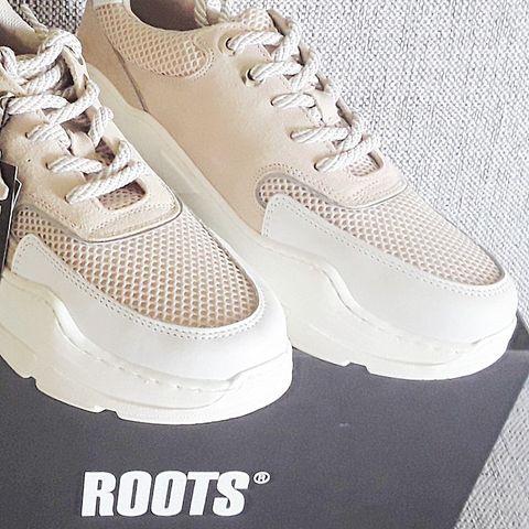 ROOTS🫶Sesongens hotteste Sneaker✌️Ekte Skinn Str.39🏷️Helt Ny